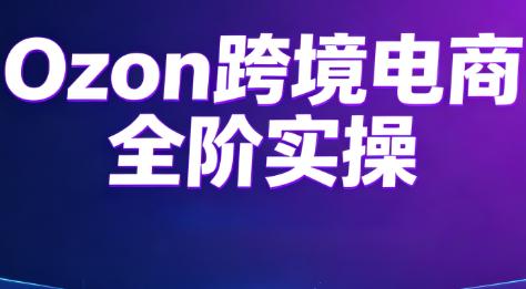 Ozon跨境电商全阶实操课程-三零资源
