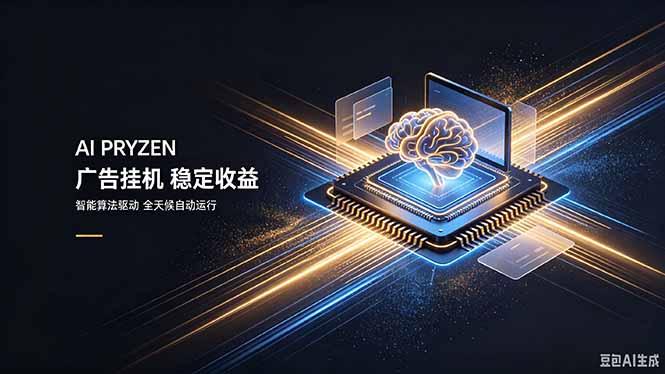 AI Pryzen 广告挂机｜24小时自动跑，日入300-500，新手零门槛-三零资源
