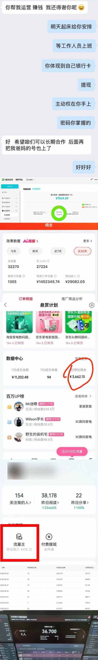 2026年多个真实副业项目,带你搭被动收入管道(淘宝无人直播、海外TK拉新、最新最全代运营、公众号陪跑和去水印小… 图1