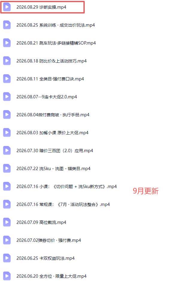 拼多多实战特训营(更新26年0831 图2