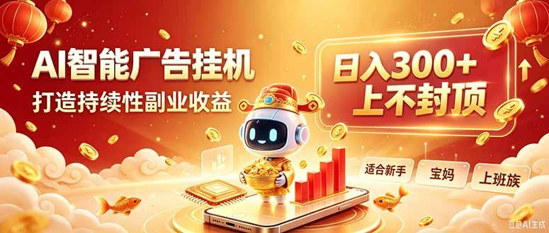 告别手动干活！AI自动化，解锁线上被动收益 三零资源-三零资源