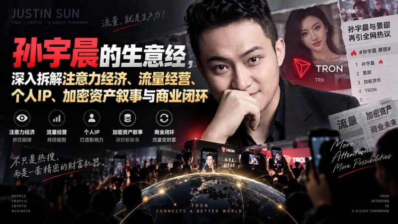 某星球精华文章——孙宇晨的生意经,深入拆解注意力经济、流量经营、个人IP、加密资产叙事与商业闭环 三零资源-三零资源