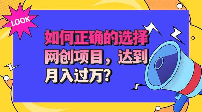 选择大于努力!选对项目才能实现月入过万,才能避免成为绿油油的韭菜