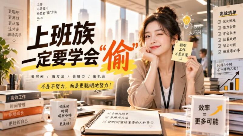 某社群精选付费文:上班族一定要学会“偷“ 三零资源-三零资源