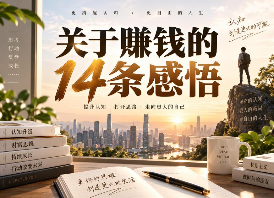 付费文章:关于賺钱的14条感悟