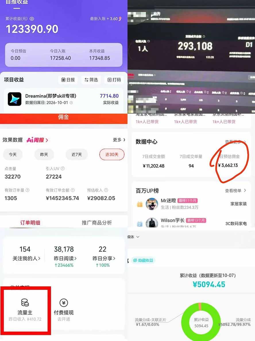 我工作室跑通的7个搞钱路子,今天全盘托出,包含部分项目免费教学(淘宝、拉新、小程序、代运营 图1