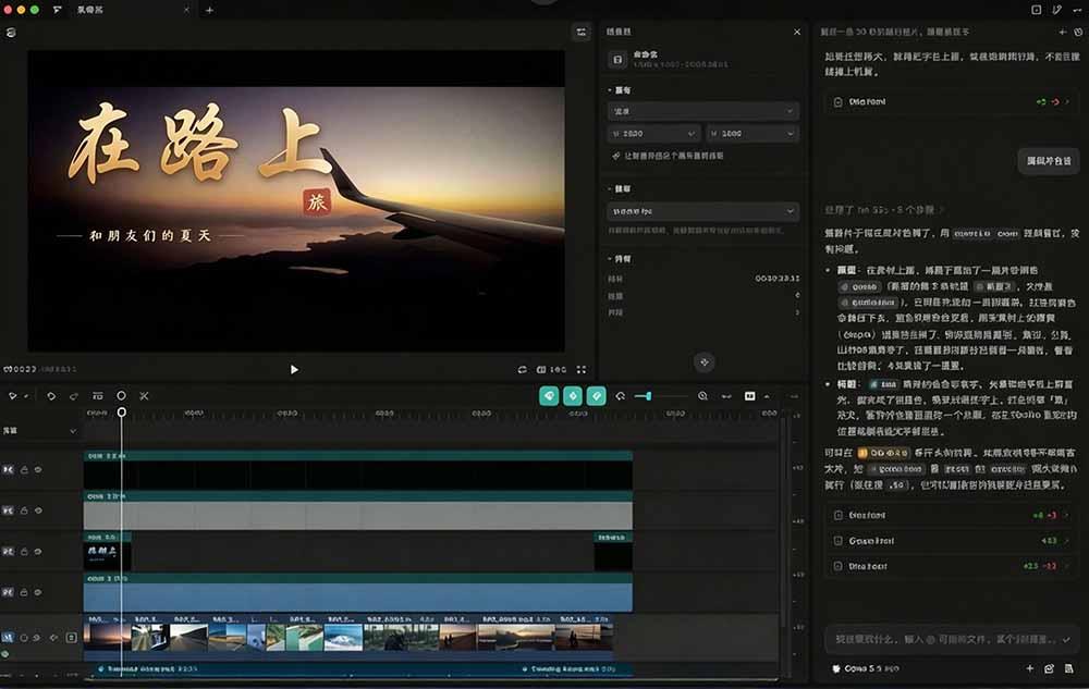 我跪下来了！不会剪辑也能做短视频宣传片？ AI 一键把素材变成完整视频，真是神奇，OpenFilm 超省事 图5
