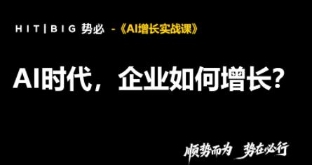 势必·AI增长实战课-三零资源