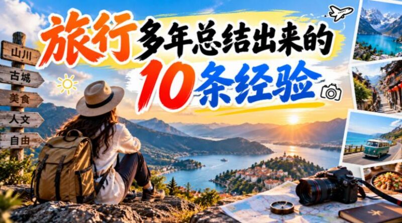 付费文章:旅行多年总结出来的10条经验 三零资源-三零资源