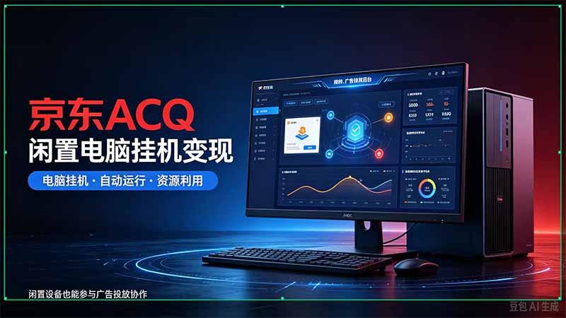 京东ACQ是什么？闲置电脑挂机采集项目拆解 三零资源-三零资源