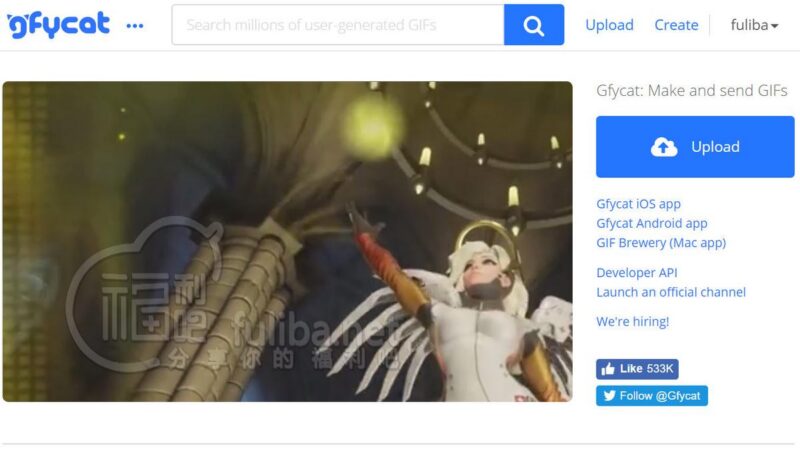 Gfycat,在线制作并托管高清GIF,有福利